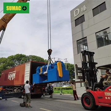 מכונת מגרסת צמיגים מיוצאת לאוסטרליה